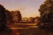 Thomas Cole The Gardens of Van Rensselaer Manor House oil painting picture wholesale